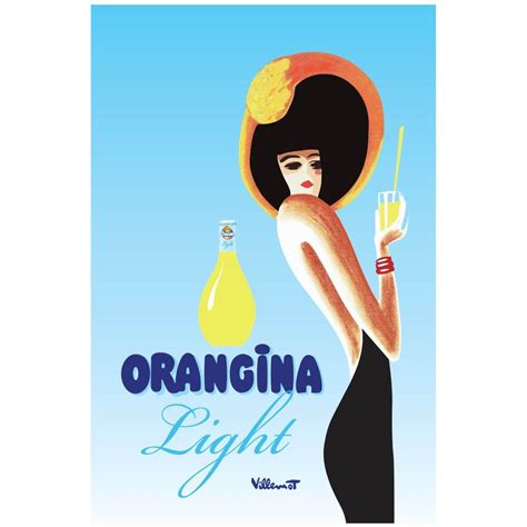 orangina light poster